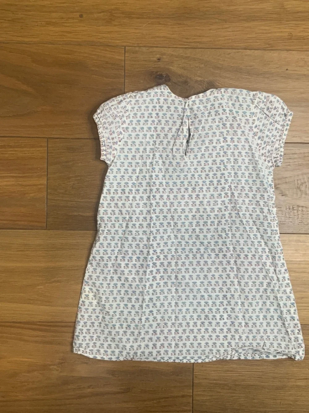 Muny Girls Flowered Cotton Dress Size 4